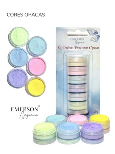 Kit Piedras Preciosas Opaca-Emerson