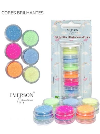Kit Glitters Pedacinho do céu-Emerson