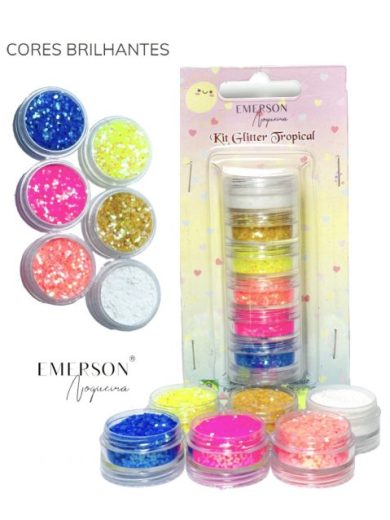 Kit Glitters Tropical-Emerson