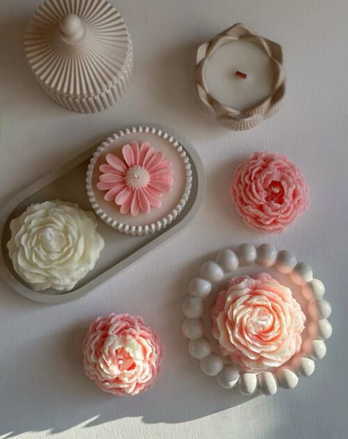 Yeso, Velas, Jabones